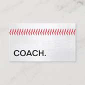 Professionele honkbalsport visitekaartje (Voorkant)