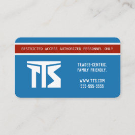 Professionele Hoog Risico Handels en Industrieën Visitekaartje