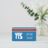 Professionele Hoog Risico Handels en Industrieën Visitekaartje (Staand voorkant)