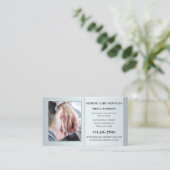 Professionele, hoogwaardige, aangepaste foto visitekaartje (Staand voorkant)