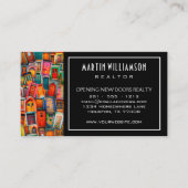 Professionele, hoogwaardige en moderne deuren voor visitekaartje (Voorkant)