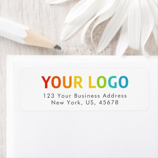 Professionele horizontale labels voor het retourad (Insitu)