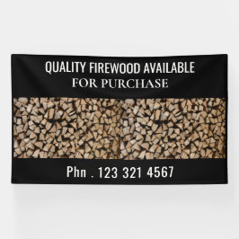 Professionele Hout voor Verkoop Zakelijke Banner