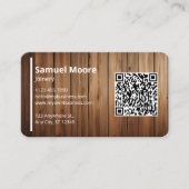 Professionele Houtbewerkers Joinery Sjablonen Visitekaartje (Voorkant)