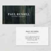 Professionele Houten Graan Rustieke Carpenter Carp Visitekaartje (Voorkant / Achterkant)