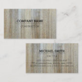 Professionele houtkorrel #2 visitekaartje (Voorkant / Achterkant)