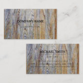 Professionele houtkorrel #6 visitekaartje (Voorkant / Achterkant)