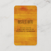 Professionele houtnerf look #11 visitekaartje (Achterkant)