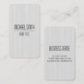 Professionele houtnerf look #12 visitekaartje (Voorkant / Achterkant)