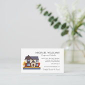 Professionele Huis Caregiver Services Visitekaartje (Staand voorkant)