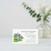 Professionele Huis Caregiver Services Visitekaartje (Staand voorkant)