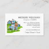 Professionele Huis Caregiver Services Visitekaartje (Voorkant)