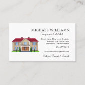 Professionele Huis Caregiver Services Visitekaartje (Voorkant)