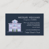 Professionele Huis Caregiver Services Visitekaartje (Voorkant)