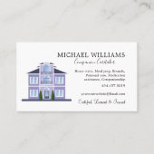 Professionele Huis Caregiver Services Visitekaartje (Voorkant)