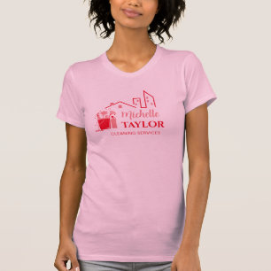 Professionele Huis- en Kantoor Schoonmaakdiensten T-shirt