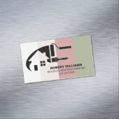 Professionele Huis Schilder Kleurrijke Zaken Magnetisch Visitekaartje (Voorbeeld)