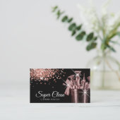 Professionele huis schoonmaak huishouding visitekaartje (Staand voorkant)