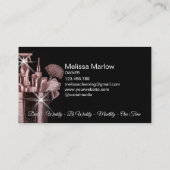 Professionele huis schoonmaak huishouding visitekaartje (Achterkant)