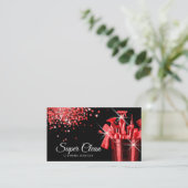 Professionele huis schoonmaak huishouding visitekaartje (Staand voorkant)