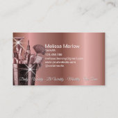 Professionele huis schoonmaak huishouding visitekaartje (Achterkant)