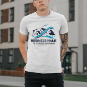 Professionele Huis Schoonmaak Power Wash Marine Bl T-shirt