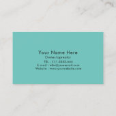 Professionele Huis Schoonmaak Services Visitekaart Visitekaartje (Achterkant)