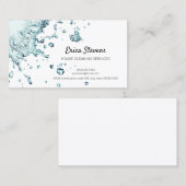 Professionele Huis Schoonmaak Zoet Water Splash Visitekaartje (Voorkant / Achterkant)