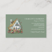 Professionele Huis Zorgverlener Services QR-code Visitekaartje (Voorkant)