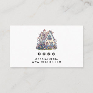 Professionele Huis Zorgverlener Services QR-code Visitekaartje