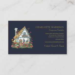 Professionele Huis Zorgverlener Services QR-code Visitekaartje