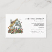 Professionele Huis Zorgverlener Services QR-code Visitekaartje (Voorkant)