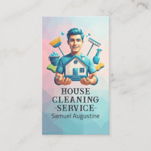 Professionele huishoudelijke schoonmaakdienst Huis Visitekaartje