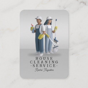 Professionele huishoudelijke schoonmaakdienst Huis Visitekaartje