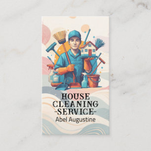 Professionele huishoudelijke schoonmaakdienst Huis Visitekaartje
