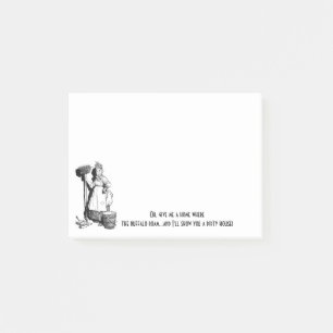 "Professionele huishouding" Post-it® Notes