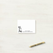 "Professionele huishouding" Post-it® Notes (Op bureau)