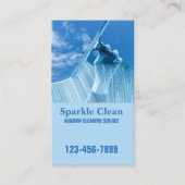 Professionele Huishouding Squeege Raamschoonmaak Visitekaartje (Voorkant)