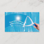 Professionele Huishouding Squeege Raamschoonmaak Visitekaartje (Voorkant)