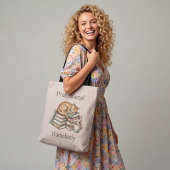 Professionele Huisluiaard Gemberkat Boeken Grappig Tote Bag
