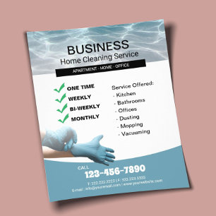 Professionele Huisreiniging Huishoudelijke Schoonm Flyer