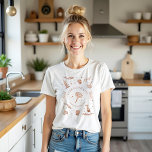 Professionele hulpmiddelen en huishoudreinigingsmi<br><div class="desc">Een modern en chic house-reinigend T-shirt is voorzien van een assortiment van onze handgemaakte schoonmaakgereedschappen en -benodigdheden (vederduster, emmer, vacuüm, spuitfles en mop. Het schoonmaakmiddel en de benodigdheden zijn rond het t-shirt aangebracht. Een mooi kleurenpalet van wazige roze creëer dit moderne, chic-reinigende visitekaartje. Personaliseer met de bedrijfsnaam. Alle illustraties en...</div>