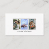 Professionele huwelijksfotograaf visitekaartje (Voorkant)