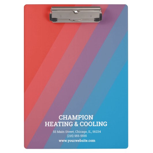 Professionele HVAC Klembord (Voorkant)