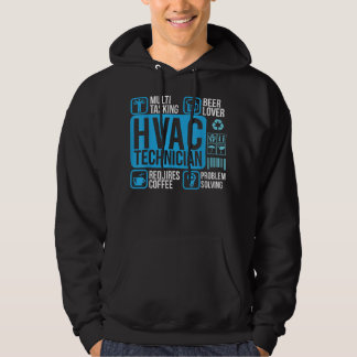 Professionele HVAC-technicus HVAC-verwarming koeli Hoodie