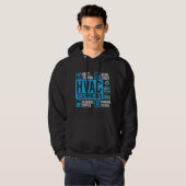 Professionele HVAC-technicus HVAC Verwarming Koeli Hoodie (Voorkant volledig)