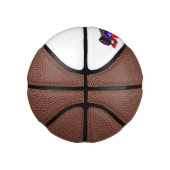 Professionele illustratie van de cartoon van racew basketbal (Rechts)