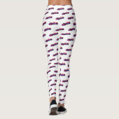Professionele illustratie van de cartoon van racew leggings (Achterkant)