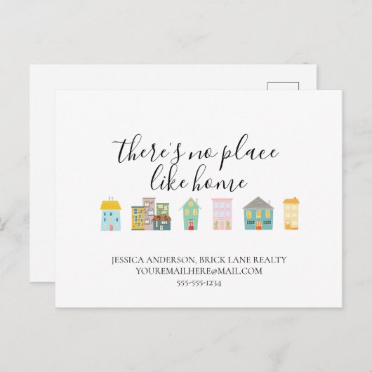 Professionele informatie over het contact met onro briefkaart (Voorkant / Achterkant)