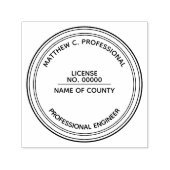 Professionele ingenieur LLC stempel PERSONALISEREN (Design)